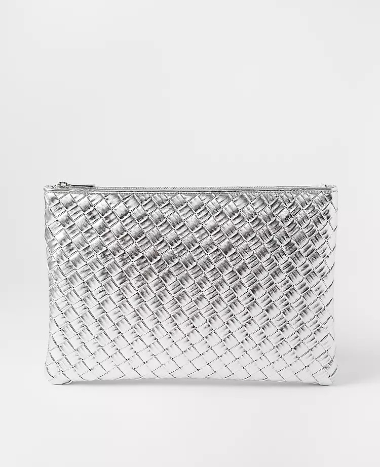 Woven Clutch | Ann Taylor | Ann Taylor