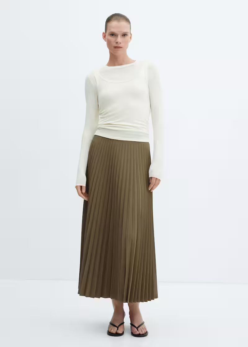 Search: pleated long skirt (4) | Mango United Kingdom | MANGO (UK)