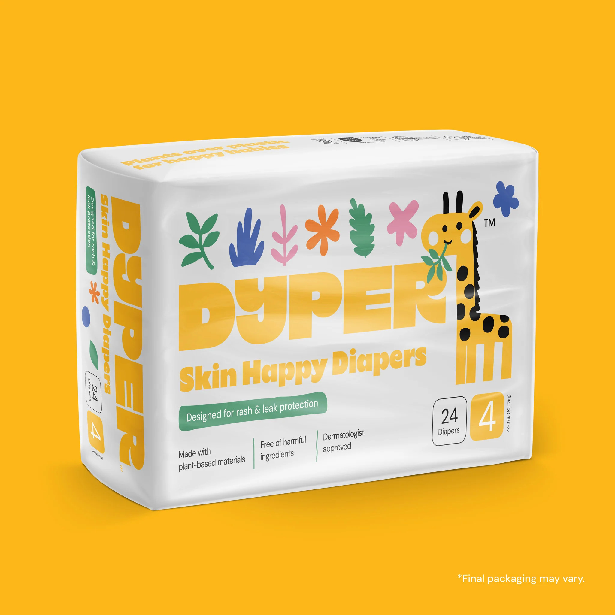 Diaper Single Pack | Dermatologist-Tested | DYPER | Dyper