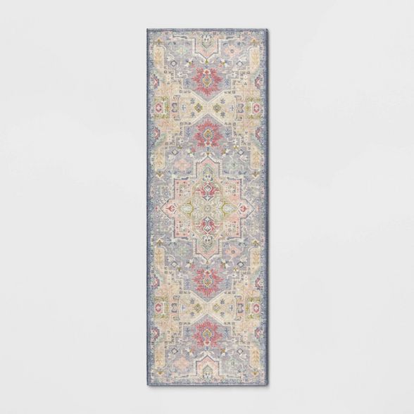 2&#39;4&#34;x7&#39; Zebrina Medallion Persian Printed Accent Rug - Opalhouse&#8482; | Target