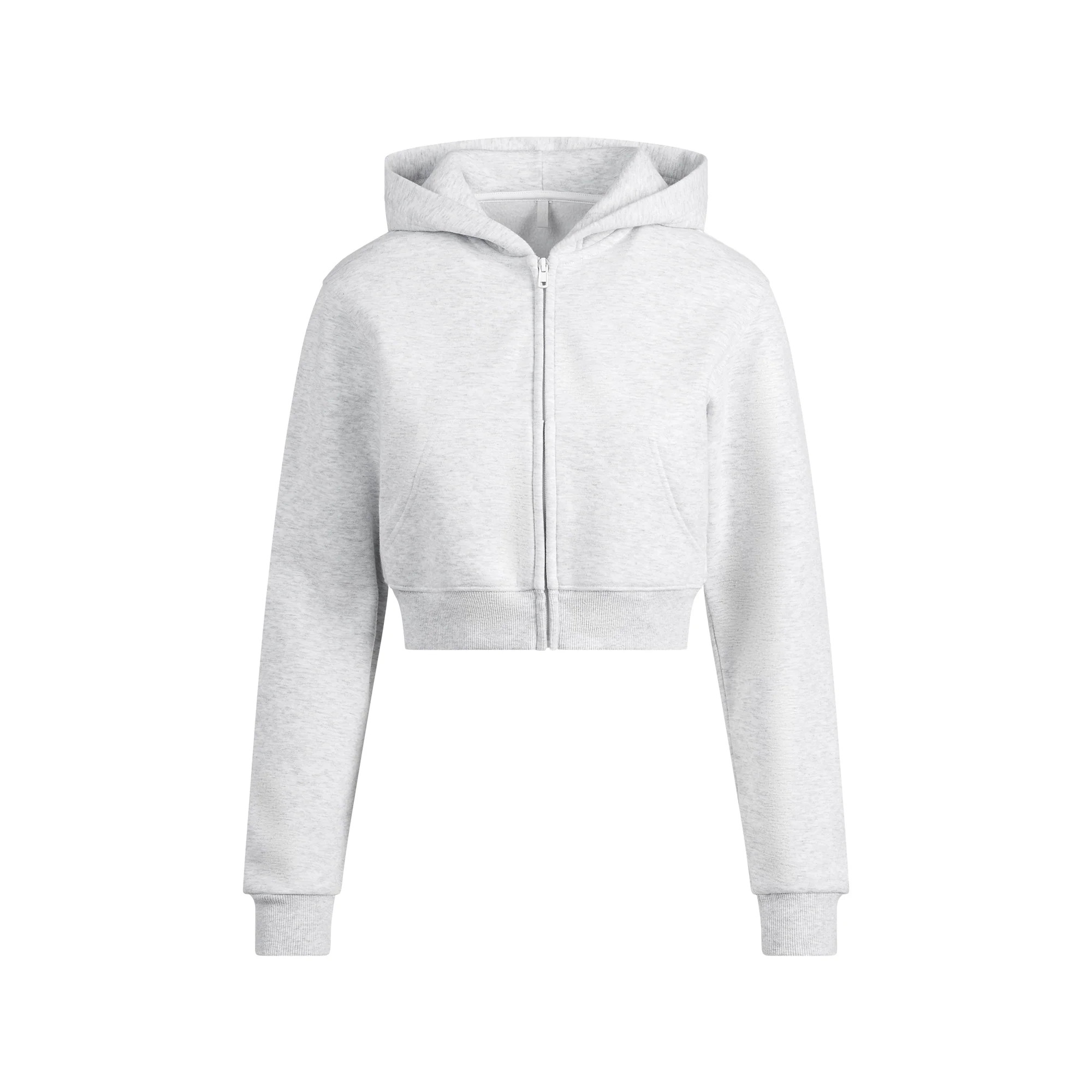 CROPPED ZIP UP HOODIE | SKIMS (US)