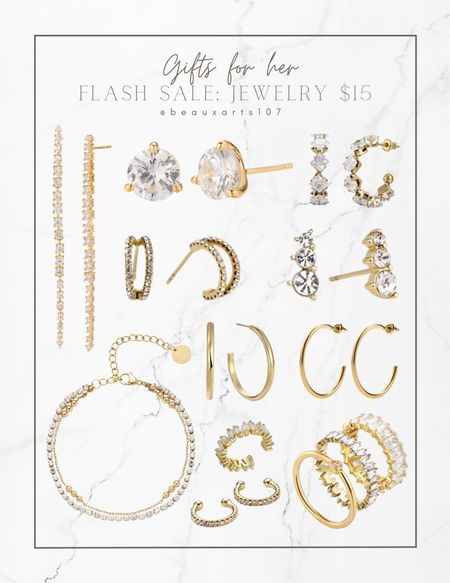 These beautiful jewelry on flash sale for a limited time for only $15!!

#LTKsalealert #LTKstyletip #LTKGiftGuide #LTKfindsunder50 #LTKCyberWeek