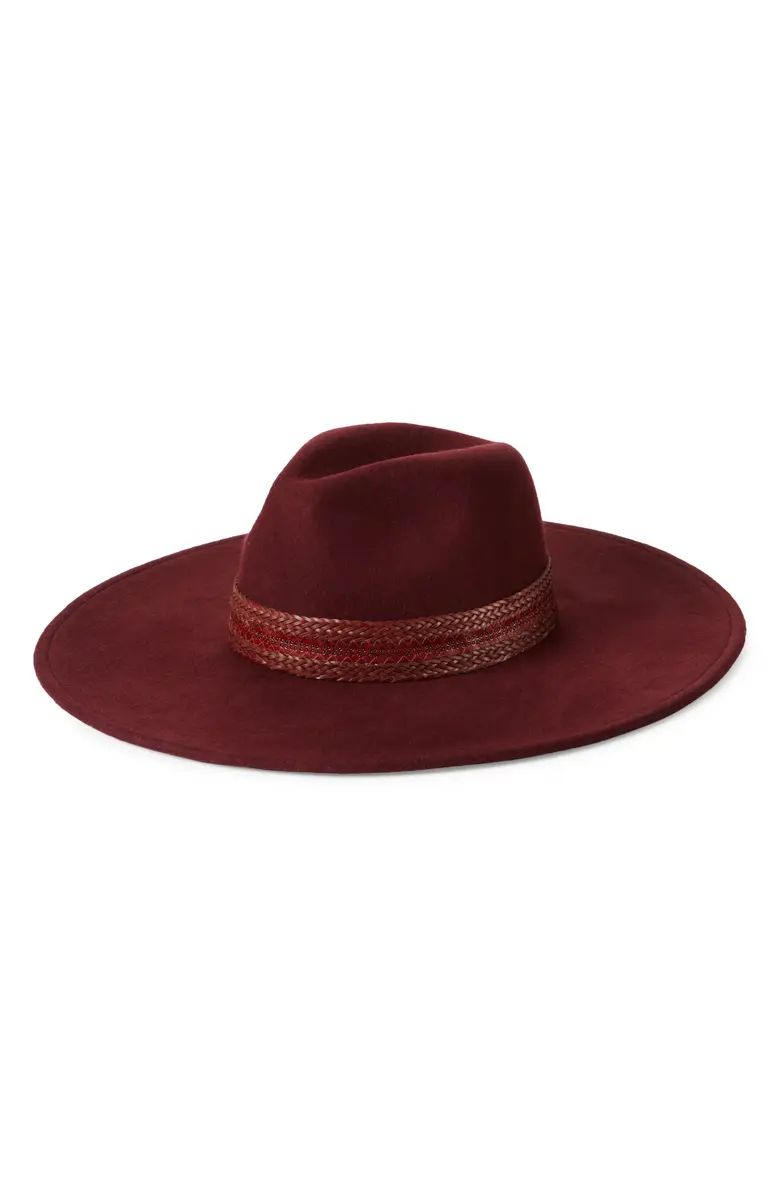 Wide Brim Felted Wool Panama Hat | Nordstrom | Nordstrom