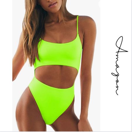 Neon green bathing suit
Swim wear


#LTKfindsunder50 #LTKfindsunder100 #LTKstyletip