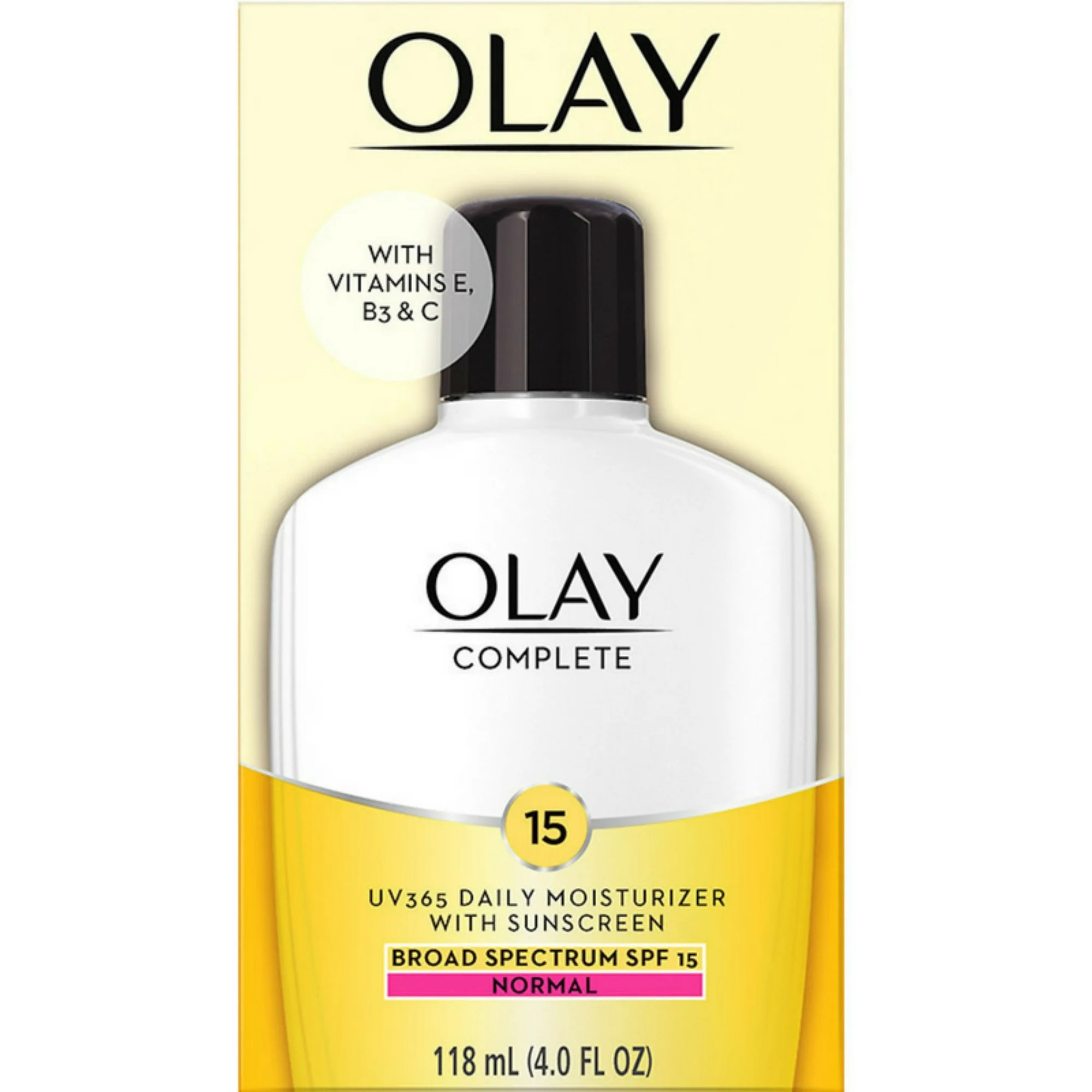 2 Pack - OLAY Complete UV 365 Daily Moisturizer With Sunscreen, SPF 15, Normal Skin 4 oz | Walmart (US)