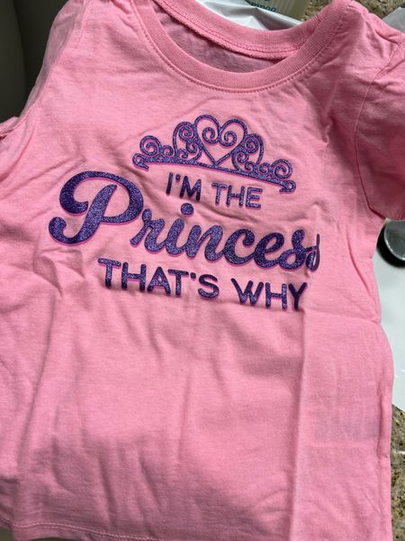 Obsessed with this shirt for my toddler. She knows she is the princess. 😂👑

#LTKbaby #LTKkids #LTKsalealert
