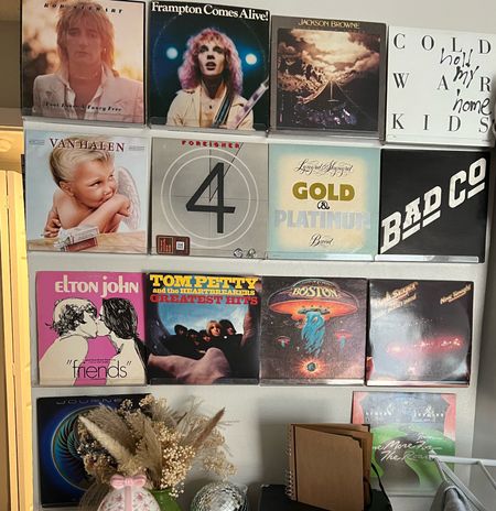Record Wall 🎥💿🎶⚡️⚡️
Plus some new vinyls to add to your collection! 🤍🫶

#LTKstyletip #LTKhome #LTKfindsunder50