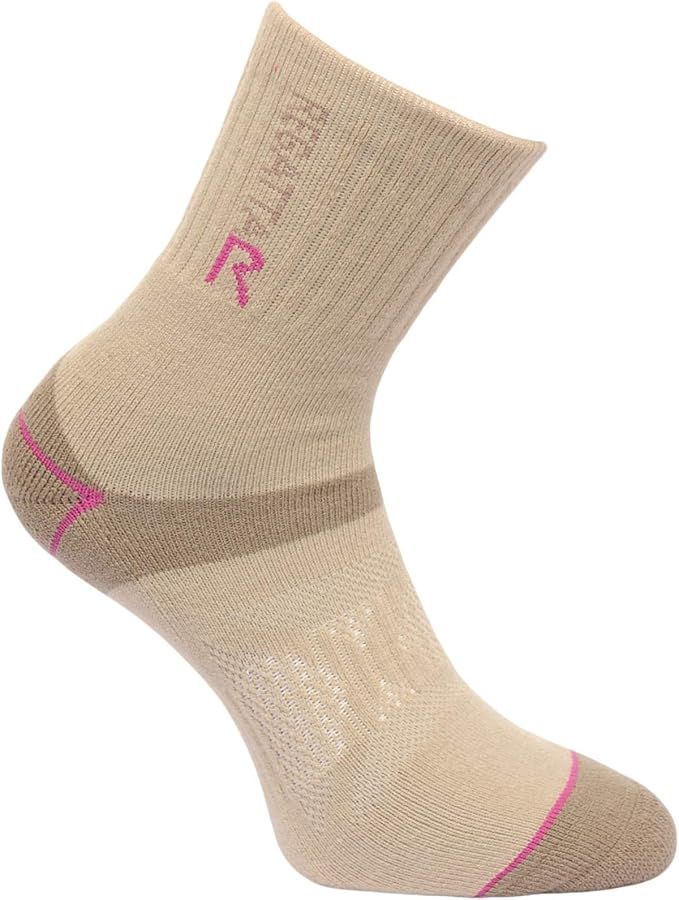 Regatta Womens 2 Layer Blister Protection Socks - Vivid Viola | Amazon (UK)