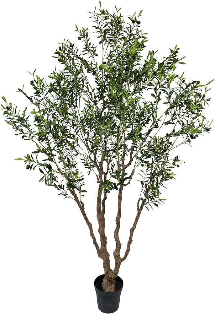 Artificial Olive Tree Tall,Faux Olive Tree Indoor Artificial Tree for Modern Home Office Living R... | Amazon (US)