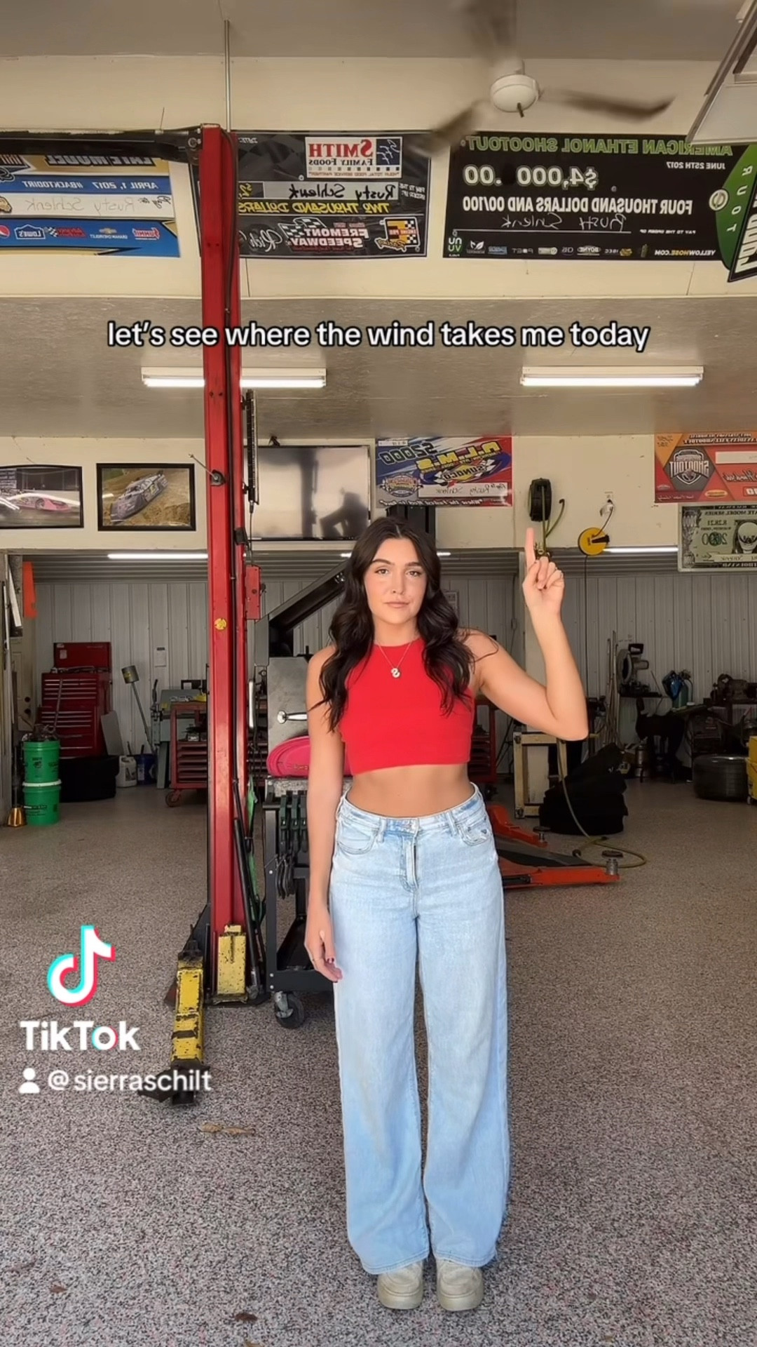 Casual outfit inspo, dirt track race day outfit, H&M red tank, American eagle baggy jeans

#LTKGiftGuide #LTKSeasonal #LTKU