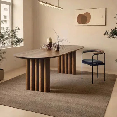 Simple oval dining table | Wayfair North America