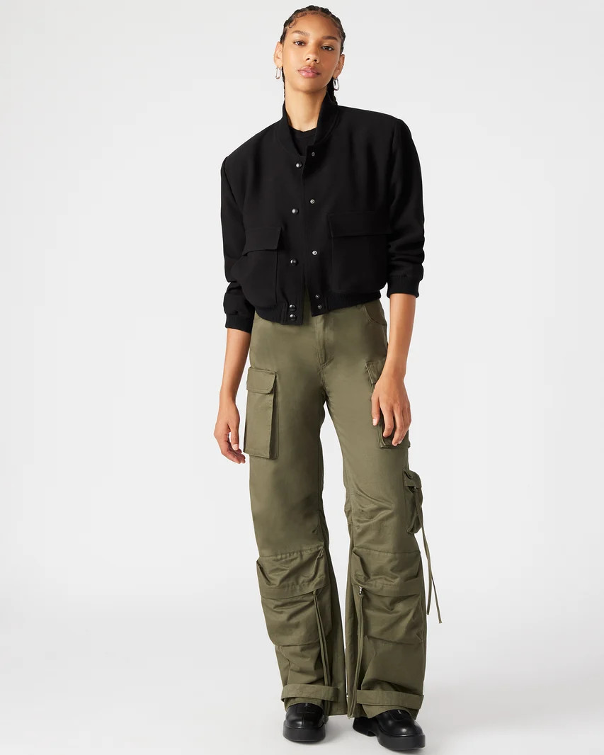 DUO Pant Olive | Women's Utility Cargo Pants | Steve Madden (US)