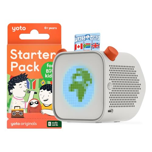 YOTO Player (3rd Gen.) + Starter Pack for Big Kids Bundle – Kids Bluetooth Audio Speaker, All-i... | Amazon (US)