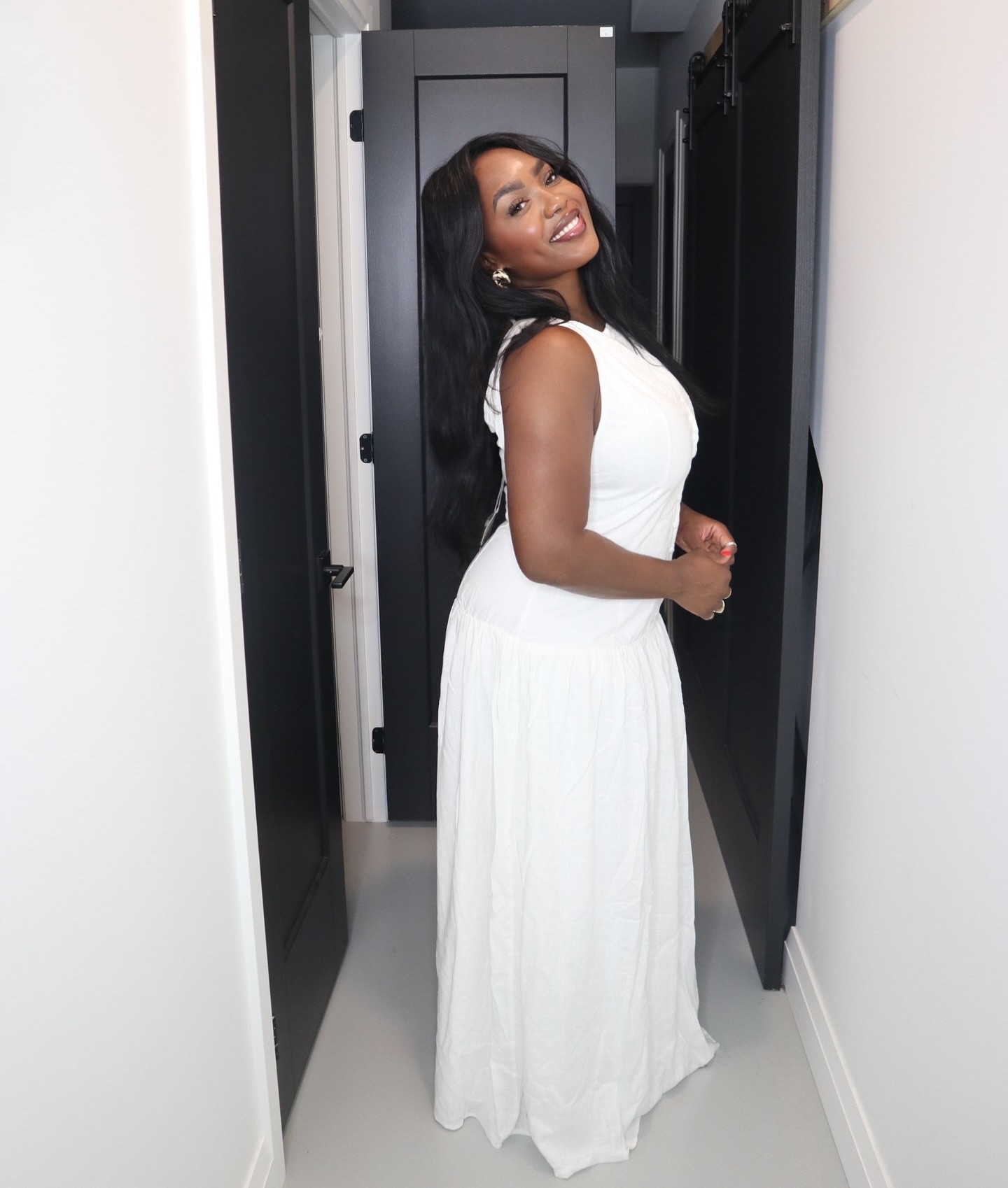 Closing out summer in the prettiest way 🌸✨ this @peppermayo number is giving effortless, floor-sweeping elegance. Comfort + confidence = the perfect vibe to end the season

.
.
.
.
.
.
.
.
.
.
.
.
.
#PeppermayoStyle, #EndOfSummerLook, #BlackGirlStyle, #FaithAndFashion, #ChicAndModest, #YoungMomStyle, #FashionBeliever, #MaxiDressVibes, #TorontoStyle, #EffortlessStyle, #CurvyFashion, #EverydayGlam
#rachelsavaunnah #ugccontentcreator 
—————————-
Peppermayo dress, floor length dress, end of summer fashion, young mom style, chic modest fashion, curvy black woman fashion, Toronto fashion creator, faith and fashion, women’s maxi dress, summer to fall outfits, stylish everyday wear, effortless chic, Rachel Savaunnah, UGC content creator, outfit post, believer.