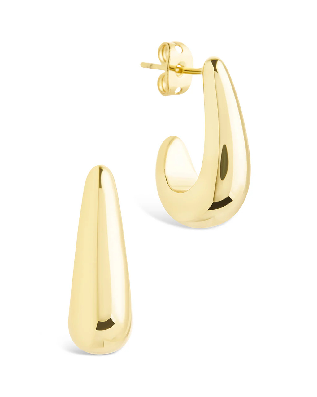 Stephanie Huggie Hoop Earrings | Sterling Forever