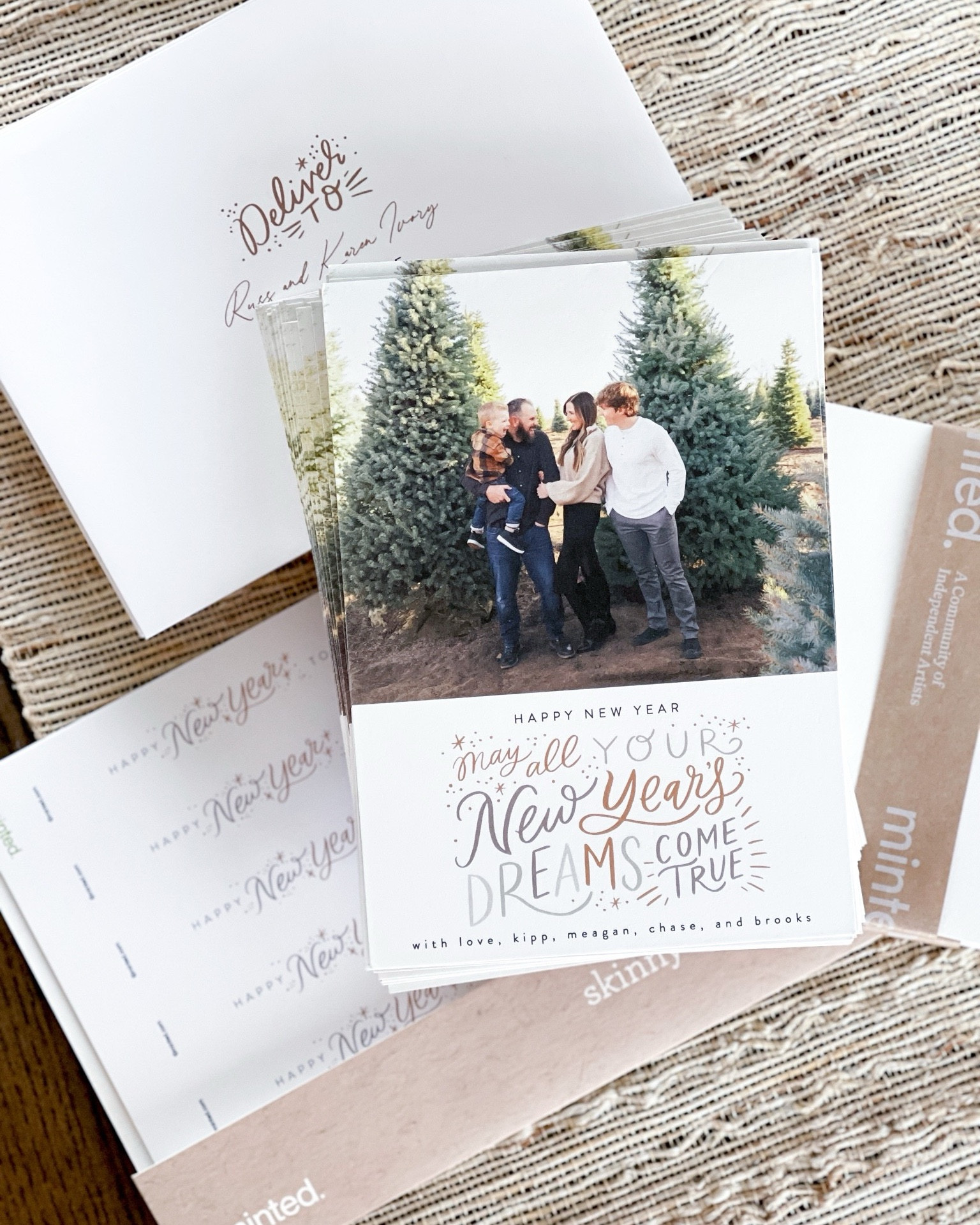 minted CYBER MONDAY EVENT
25% off + FREE SHIPPING!
Use code: CM2024

We used minted every year & love the way our cards turn out. I also love that they maintain an easy to update address book & pre address our cards for me. 

Christmas Card - Family Card - Photo Printing  


#LTKHoliday #LTKCyberWeek #LTKFamily