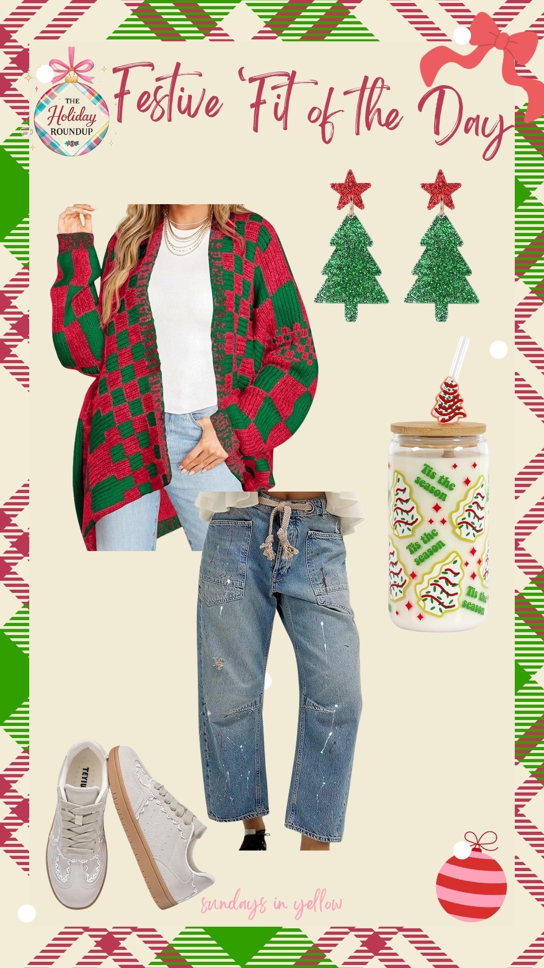 Festive ‘fit of the day🎁
Christmas outfits, comfy, cute, mom style


#LTKSeasonal #LTKmomlife #LTKHoliday