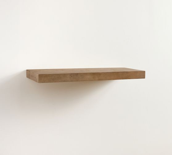 Brighton Floating Wood Shelves (36"-60") | Pottery Barn (US)