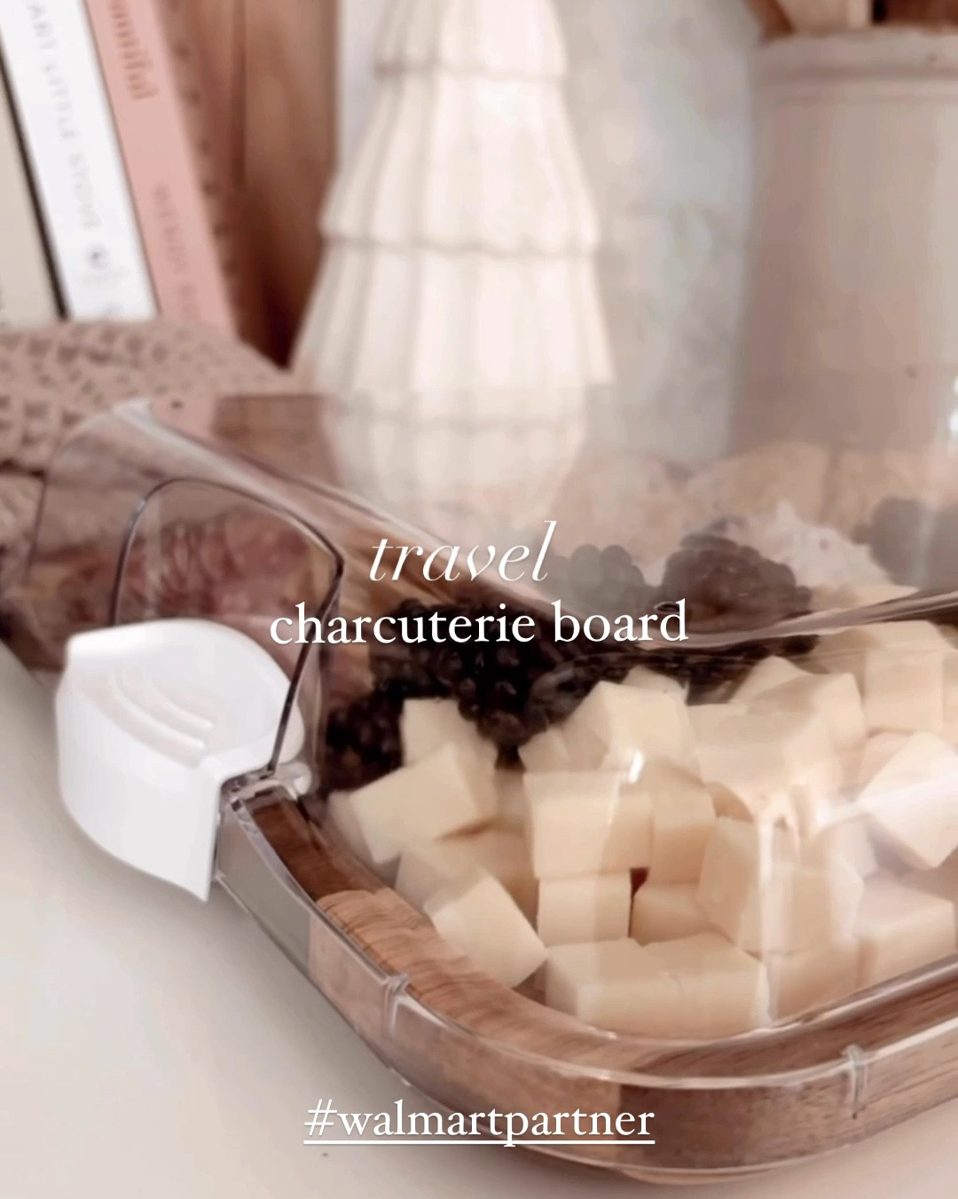 This travel charcuterie board is a must have for the holiday season! Perfect for holiday get togethers and it would make an awesome gift! 
Walmart has the items you need to save any celebration AND delivers right to your door, so you can focus on hosting, baking, and gifting! @walmart #walmartpartner #walmartholiday #giftidea #hostessgift #charcuterieboard

#LTKSeasonal #LTKHoliday #LTKGiftGuide