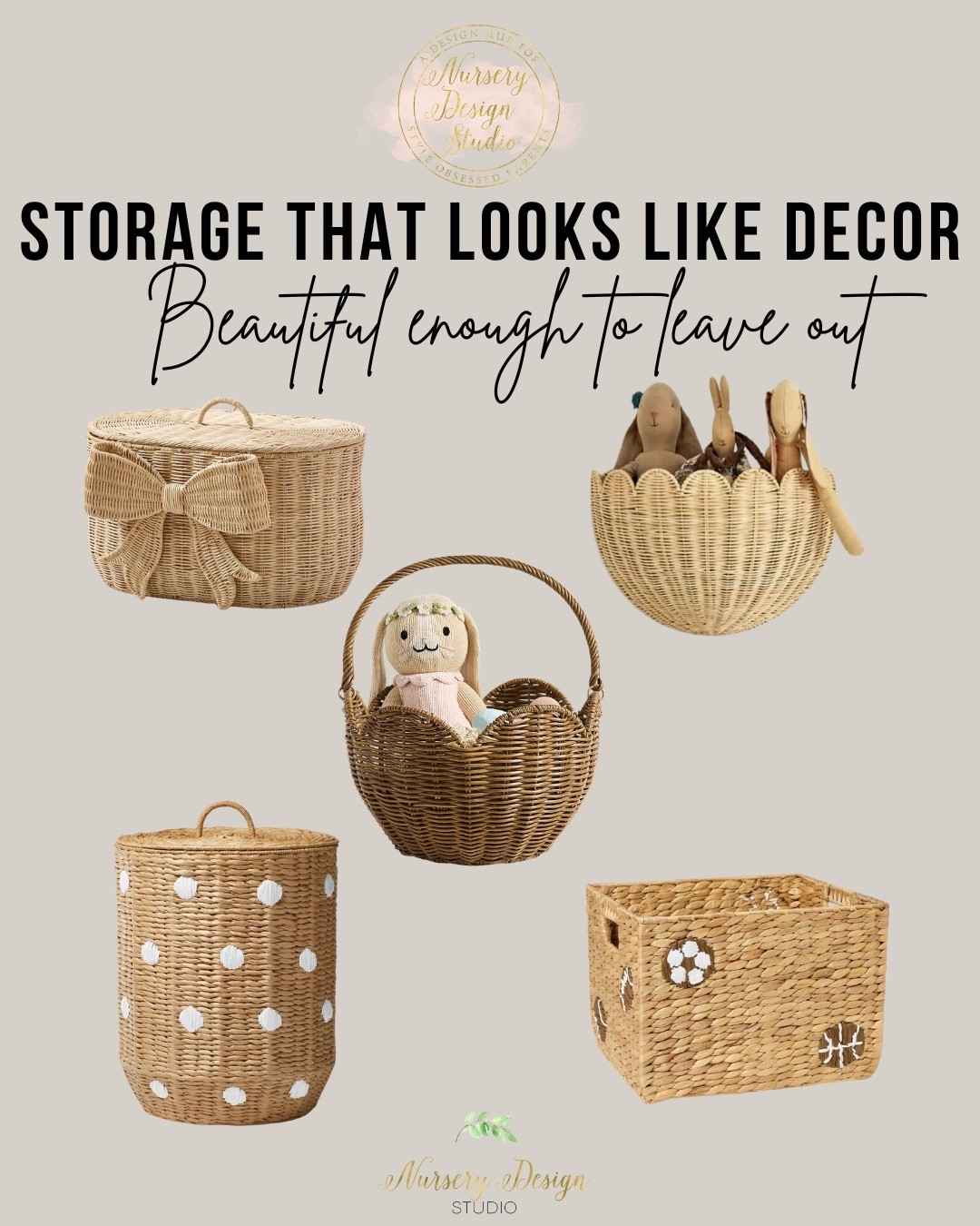 The best nursery storage doubles as decor.
Woven baskets, trunks, and sculptural storage pieces that keep essentials close—while still feeling styled and intentional.
Shop our favorite nursery storage finds.

#LTKBump #LTKKids #LTKHome