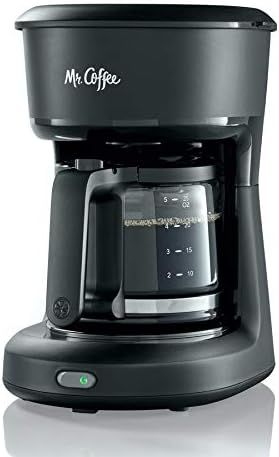 Mr. Coffee 2129512, 5-Cup Mini Brew Switch Coffee Maker, Black | Amazon (US)