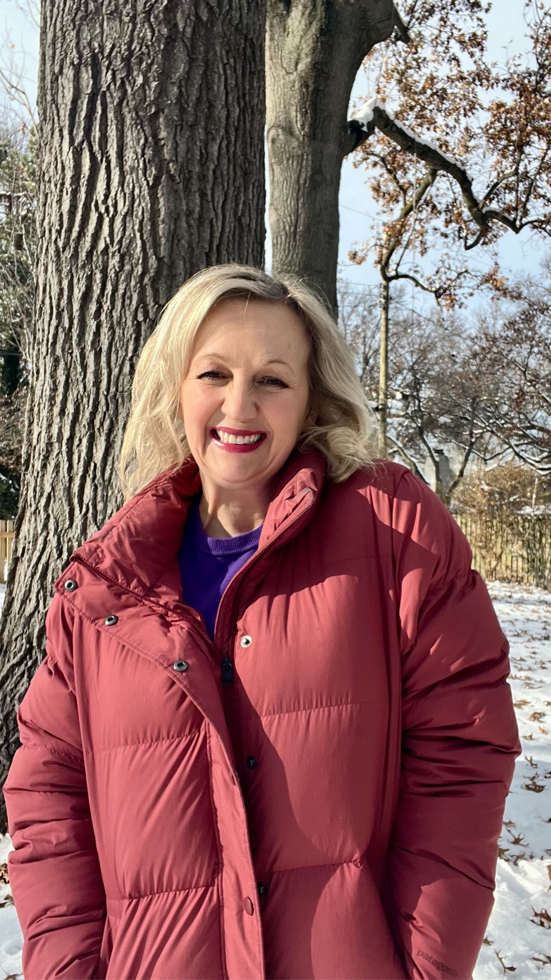 what a difference one day can make! Our beautiful snowfall is already melting and leaves are raining down. 
It’s still chilly outside, so I have switched to my Patagonia winter coat and paired it with my Amazon warm, fleece leggings, and UGGs!

#LTKSeasonal #LTKOver40 #LTKgrwm