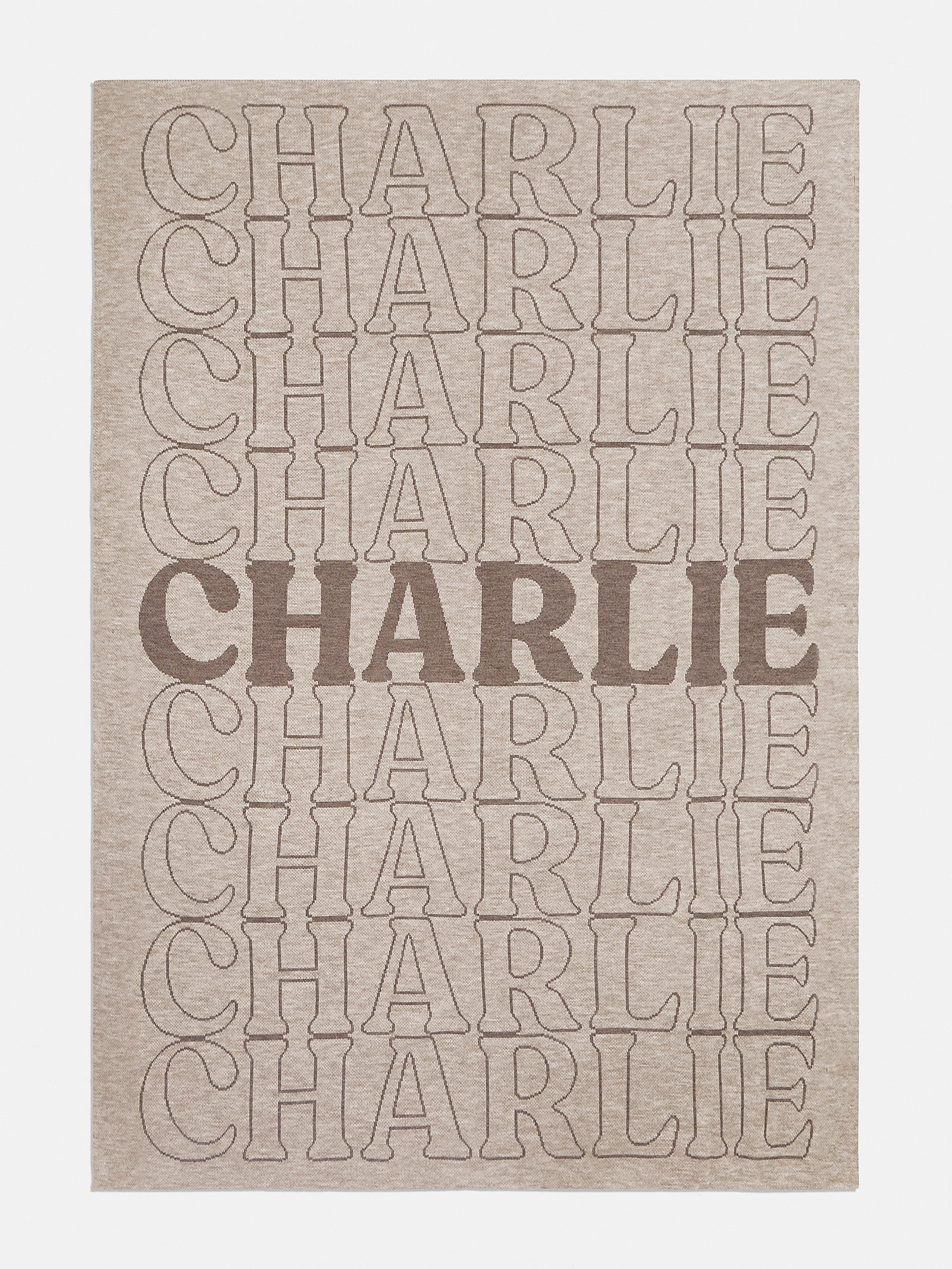 In the Bag Custom Blanket - Light Brown/Brown | BaubleBar (US)