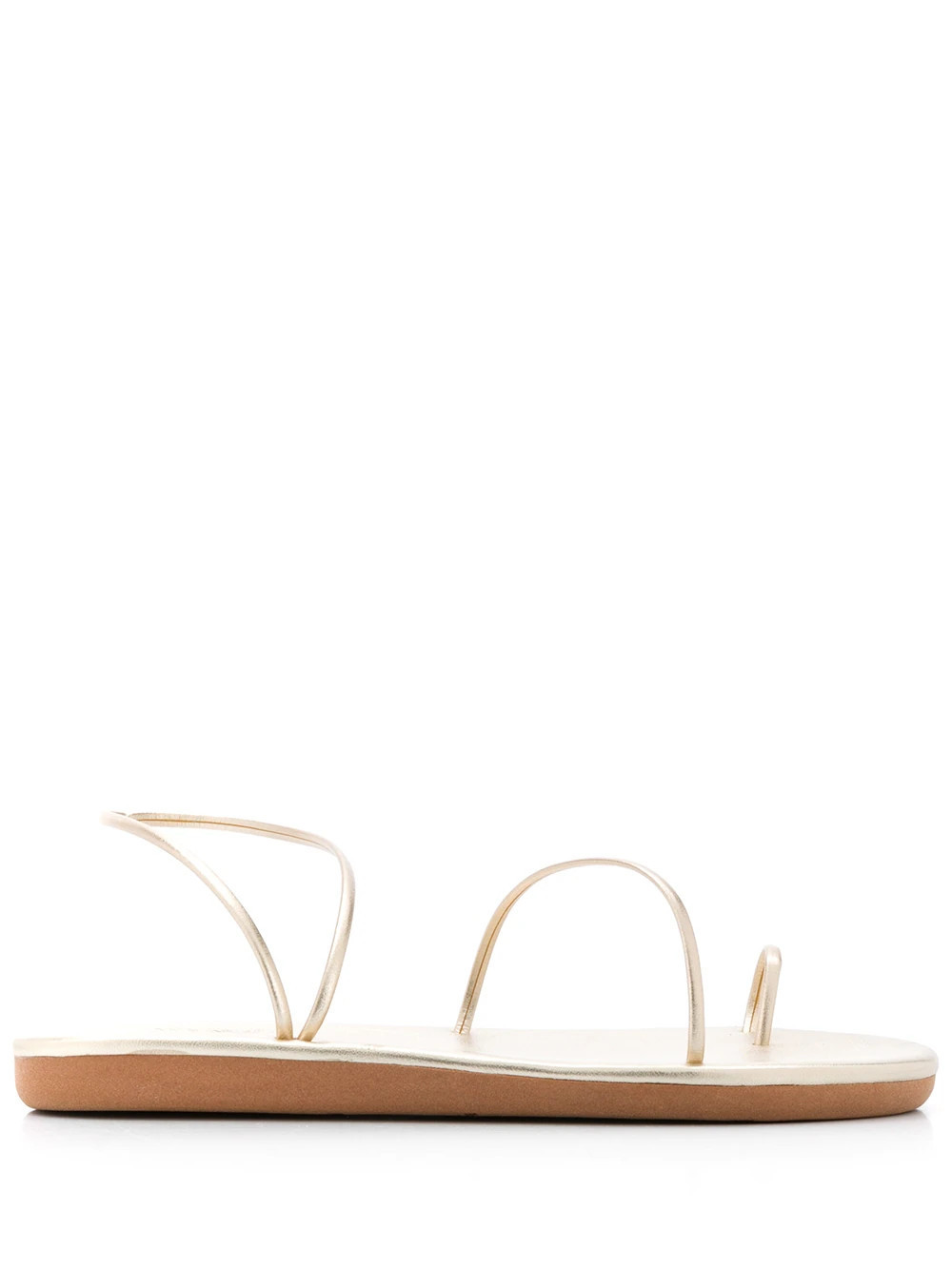Ancient Greek Sandals Kansiz flat sandals - Gold | Farfetch Global