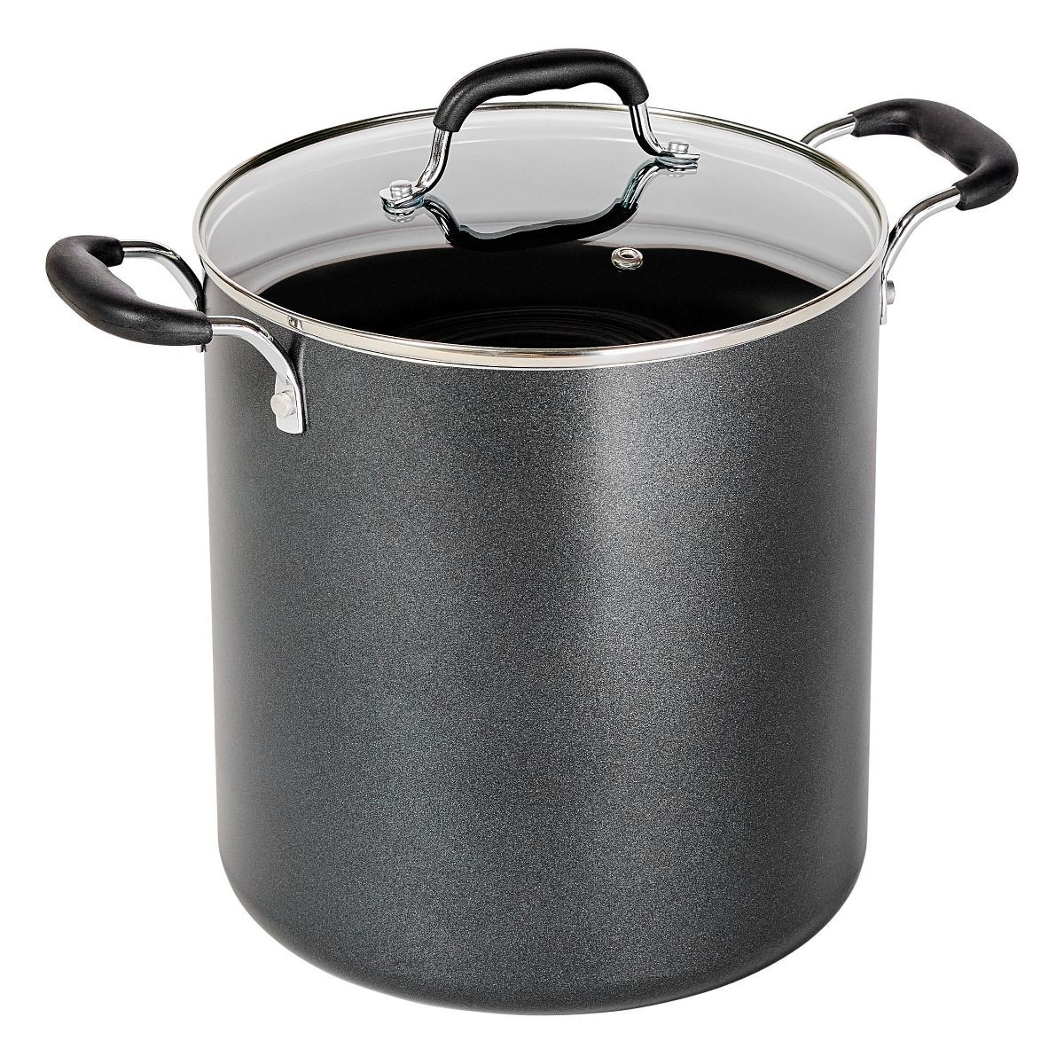 T-fal 12qt Stock Pot with Lid, Simply Cook Nonstick Cookware Black | Target