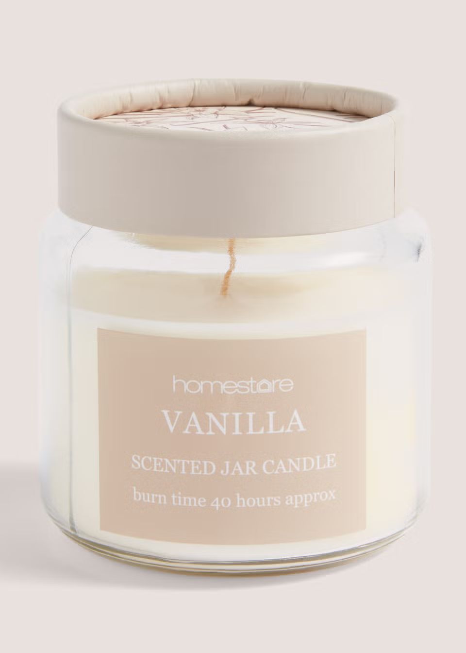 Vanilla Scented Jar Candle (340g) | Matalan (UK)