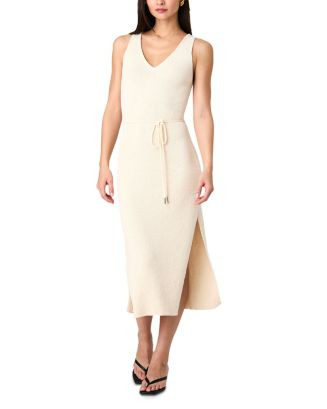 Terry Spun V Neck Midi Dress | Bloomingdale's (US)