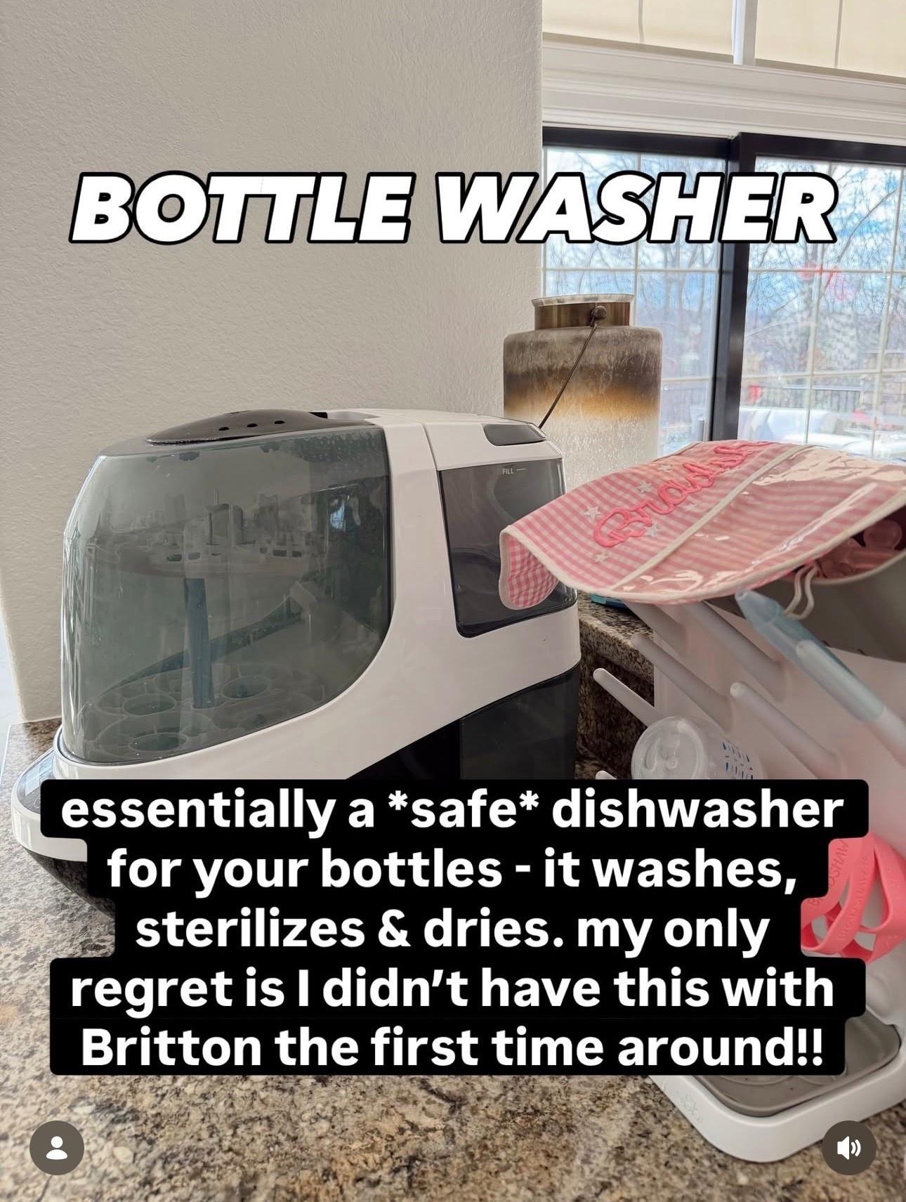 Baby bottle dishwasher - game. Changer! 

#LTKmomlife #LTKdayinmylife #LTKBaby