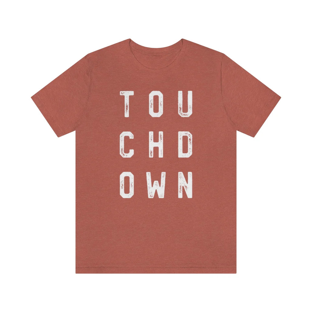 TOUCHDOWN Unisex Short Sleeve Tee | Always Stylish Mama