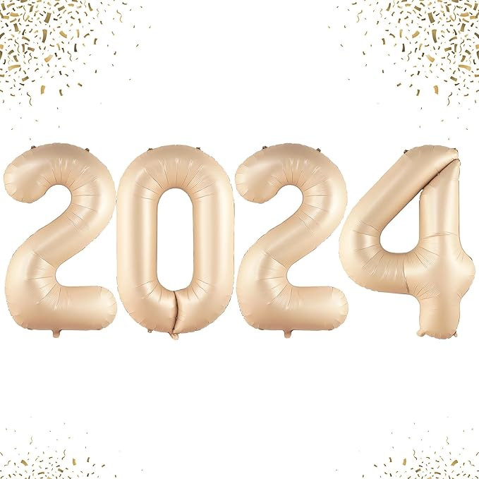 KatchOn, Caramel 2024 Balloons - Giant, 42 Inch | 2024 Caramel Balloons, Graduation Decorations C... | Amazon (US)