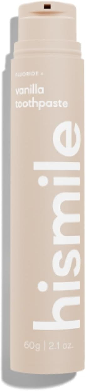 Hismile Vanilla Flavoured Toothpaste | Flavoured Toothpaste | Hismile Toothpaste | Fluoride Tooth... | Amazon (US)