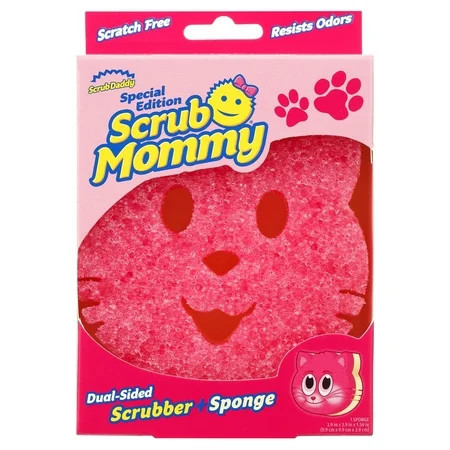 Scrub Daddy Scrub Mommy Special Edition Pets Cat Cleaning Sponge 1 Count | Walmart (US)