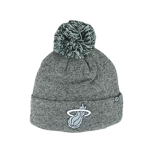 Miami Heat NBA Officially Licensed Beanie Pom Nimbus Grayscale | Amazon (US)