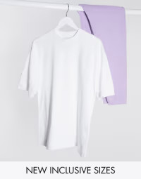 Pull&Bear – Weißes Oversize-T-Shirt | ASOS (Global)