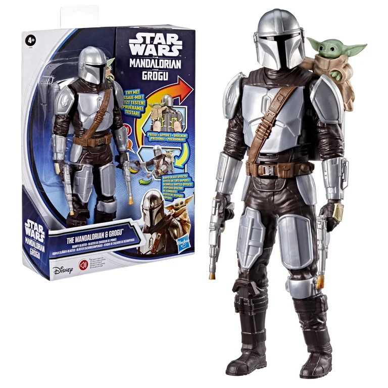 Star Wars The Mandalorian & Grogu Bounty Blaster, Star Wars Toys (11") | Walmart (US)