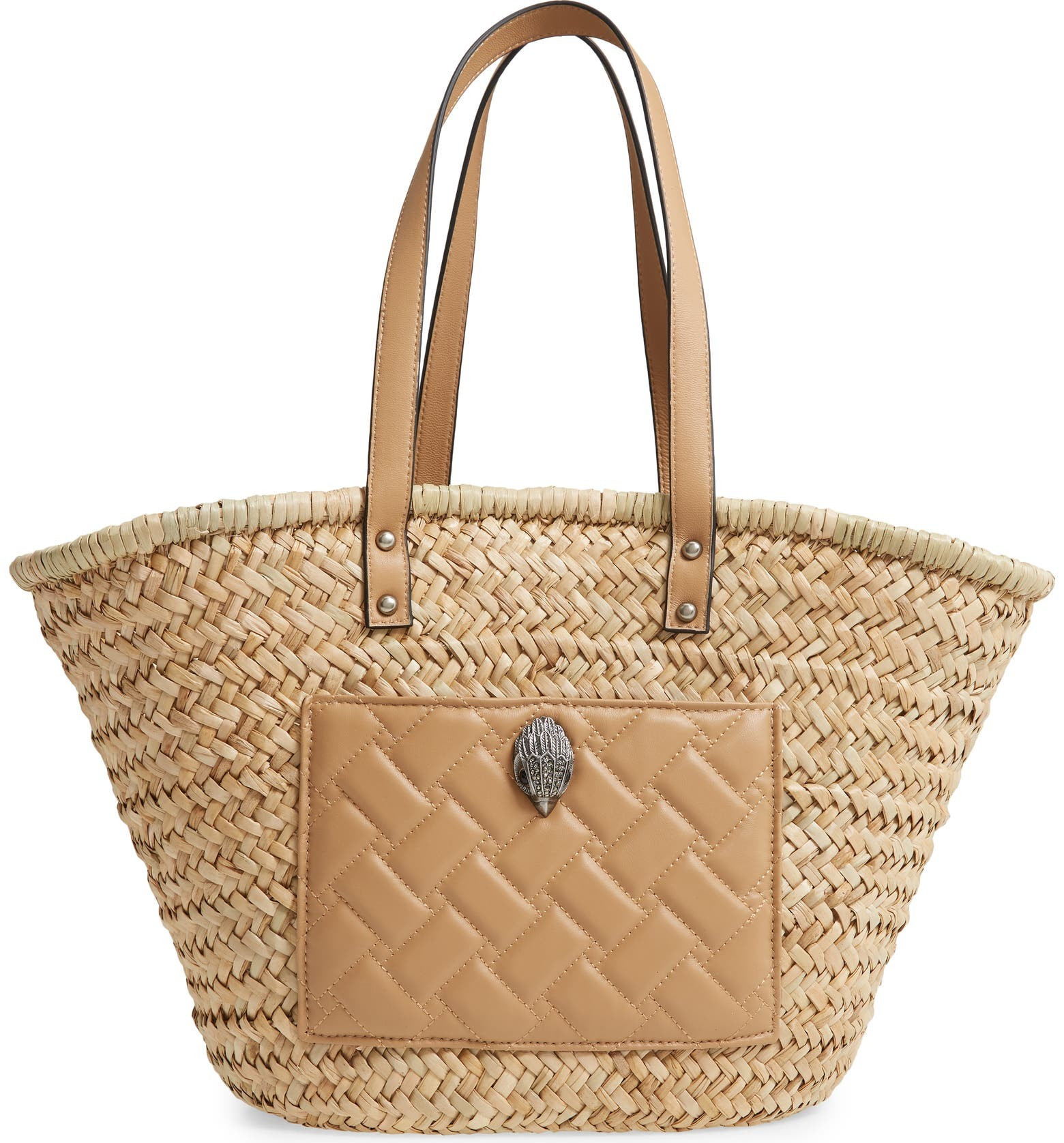 Kensington Woven Straw Basket Tote | Nordstrom