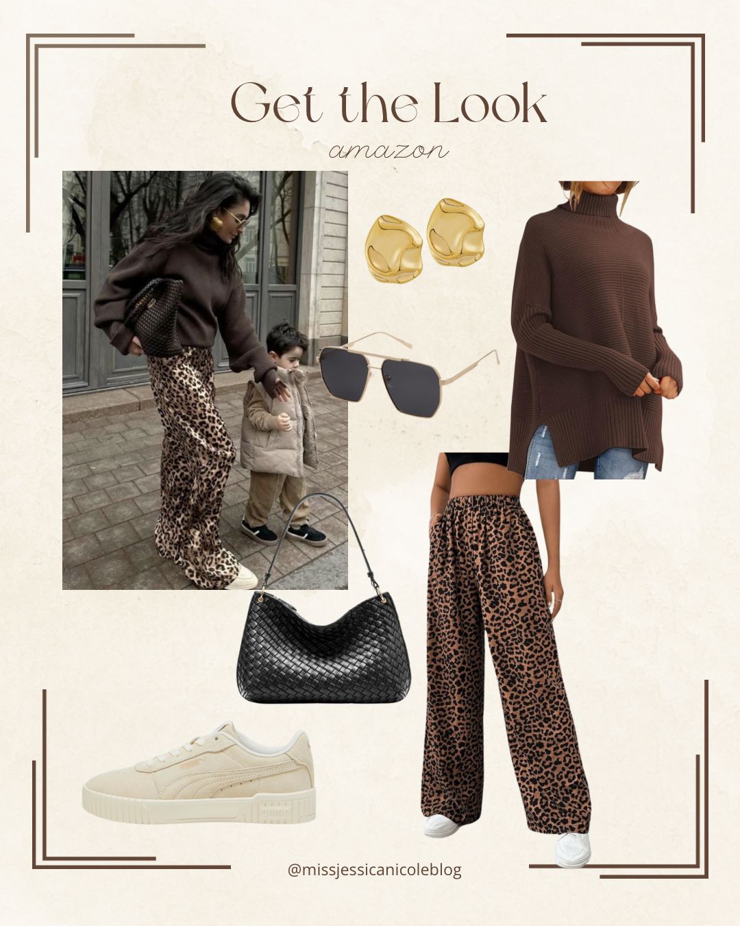 Trendy leopard print outfit | Amazon (US)