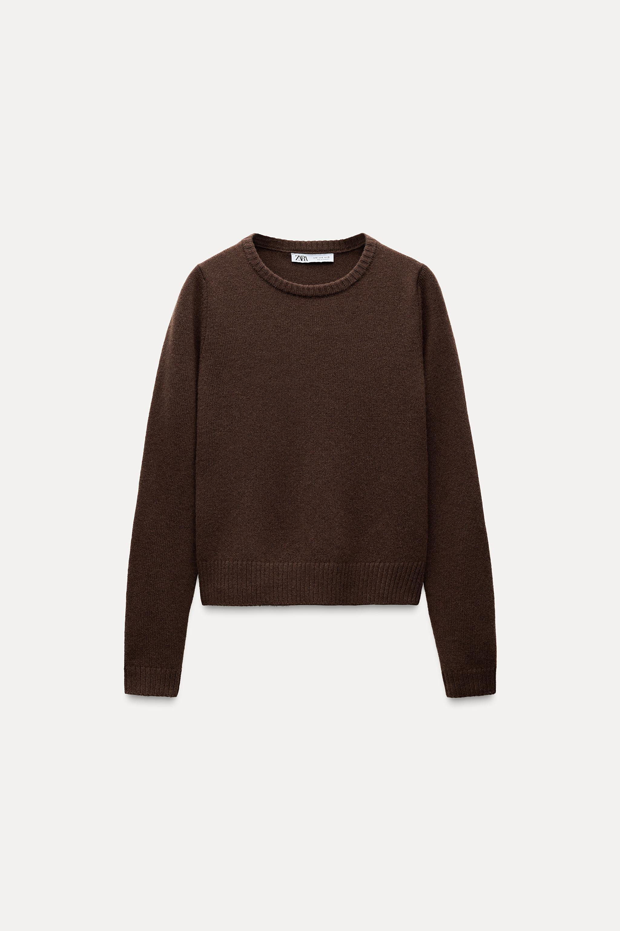 BASIC 100% WOOL SWEATER | Zara US