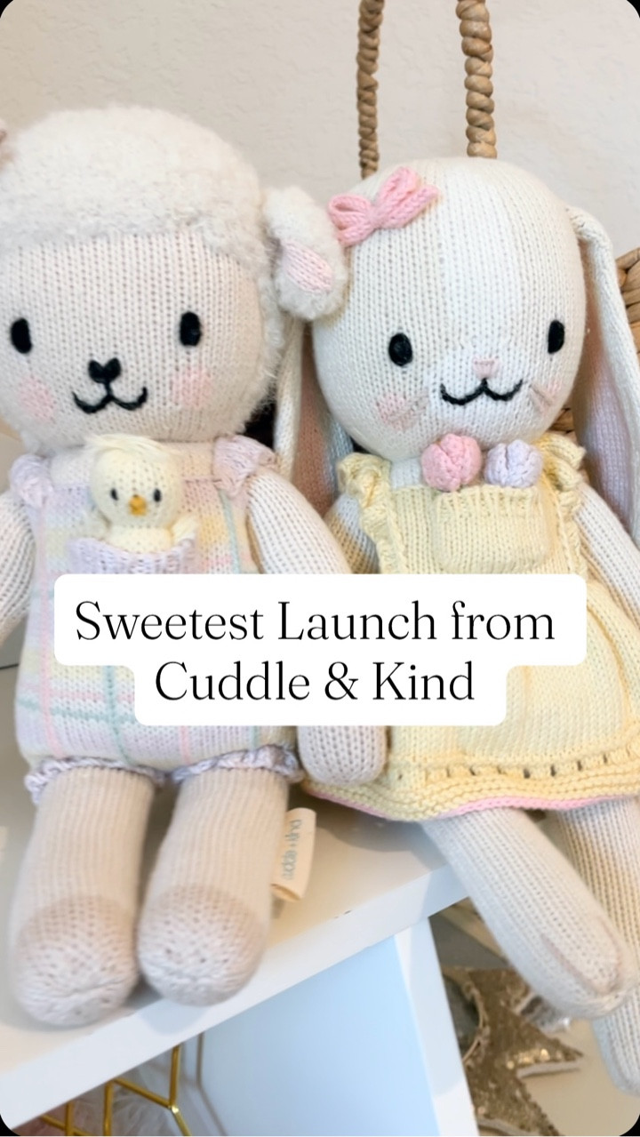 If you’re looking for the sweetest stuffies to bring into your home that will last generations, cuddle & kind is our favorite 🩷 Every single one is hand made by artisans down to every stitch & every purchase gives back meals to those in need! 

Today only they are having a 20% off sitewide sale!


Truly the best and softest toy for imaginative play & the best cuddles! 🥹

#motherhood #toddlers #stuffedanimal #cuddle #play

#LTKSpringSale #LTKKids #LTKmomlife