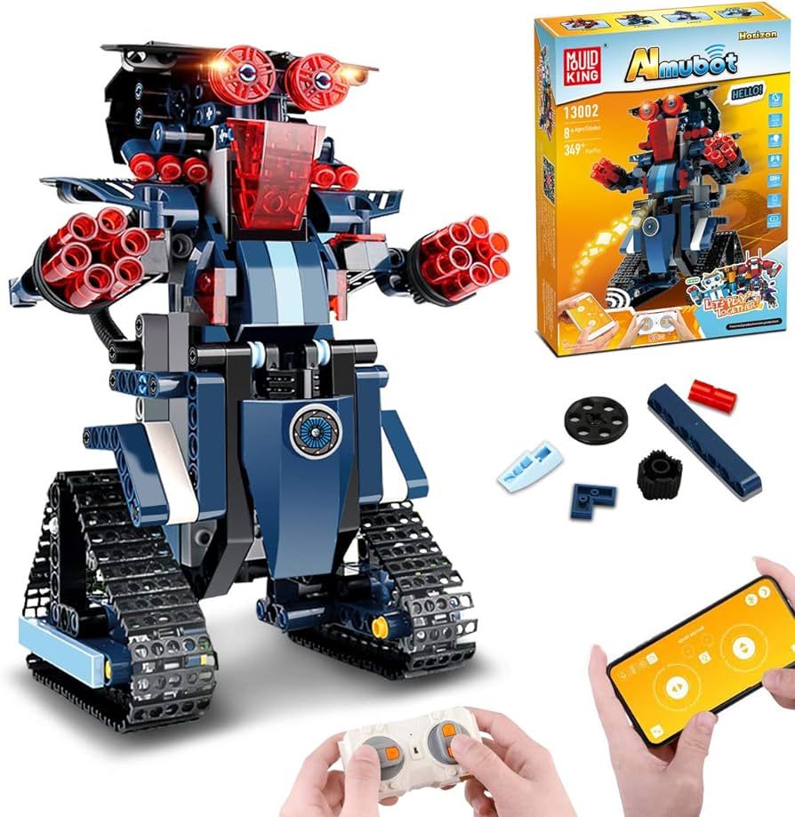 Remote Control Robot,HBUDS RC Building Kit Building Block Robot Educational RC Robot Bricks STEM ... | Amazon (US)
