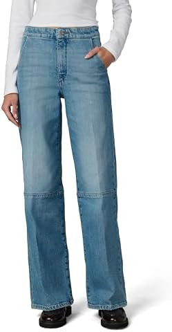 Joe's Womens The Mia High Rise Wide Leg Jean | Amazon (US)