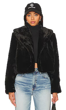 BLANKNYC Faux Fur Jacket in Be My Guest from Revolve.com | Revolve Clothing (Global)