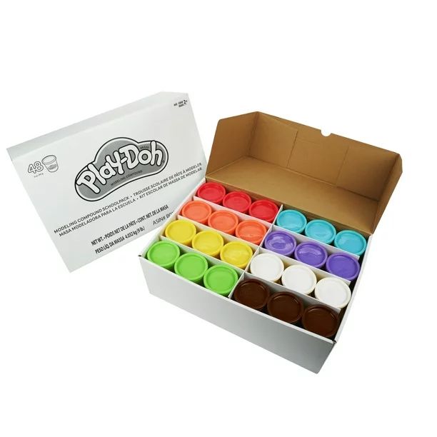 Play-Doh 48-Pack with 8 Different Colors of Dough (144 oz) - Walmart Exclusive | Walmart (US)