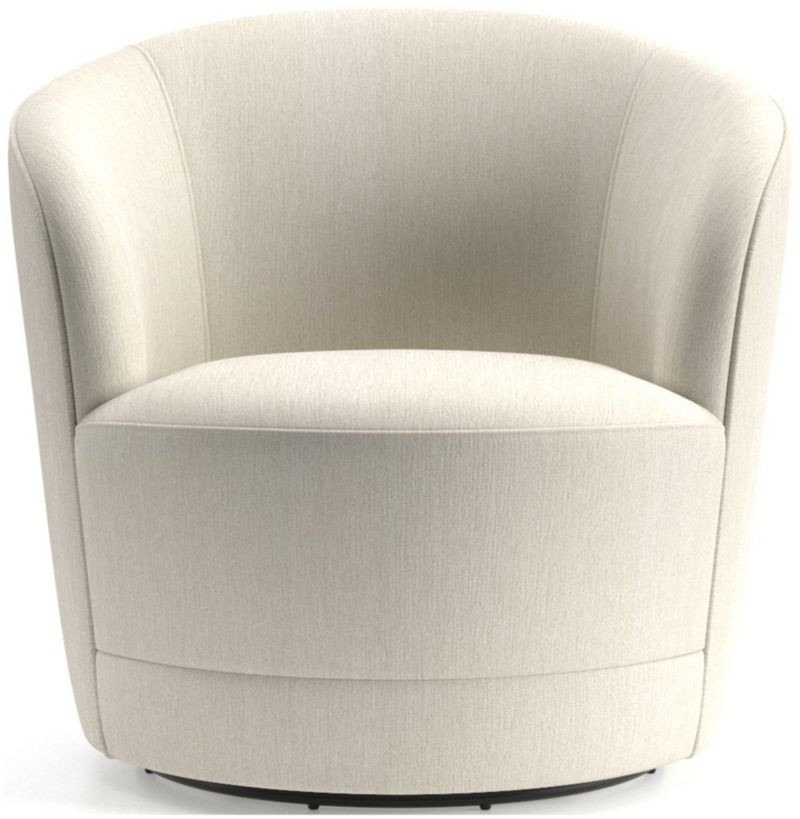 Infiniti Swivel Accent Chair + Reviews | Crate & Barrel | Crate & Barrel