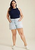 Plus Size m jeans by maurices™ Sculptress High Rise A Line 5in Short | Maurices