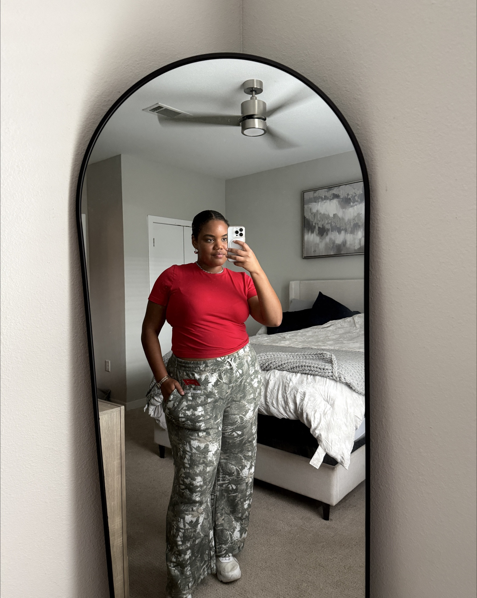 Simple and easy go to outfit for when the weather is cold but not cold enough for a jacket! 
camo sweatpants - 1x -3X available on sale! 

#LTKSaleAlert #LTKHoliday #LTKPlusSize